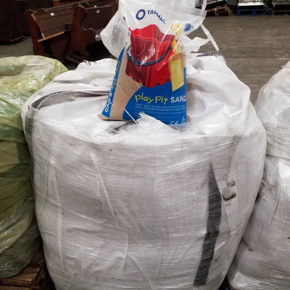 PALLET CONTAINING BAGS OF PLAY SAND 