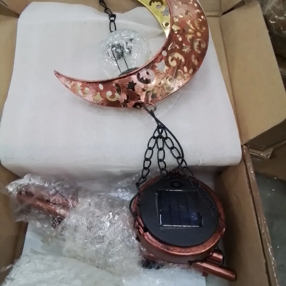 SOLAR LED WIND CHIME - MOON