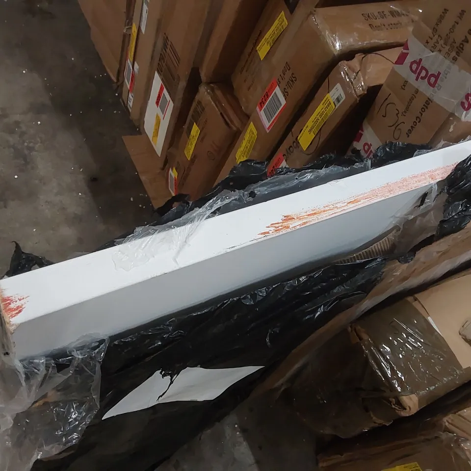 CANTERBURY 2P 6L GLAZED PRIMED WHITE INTERNAL DOOR - 35MM x 78" x 30"