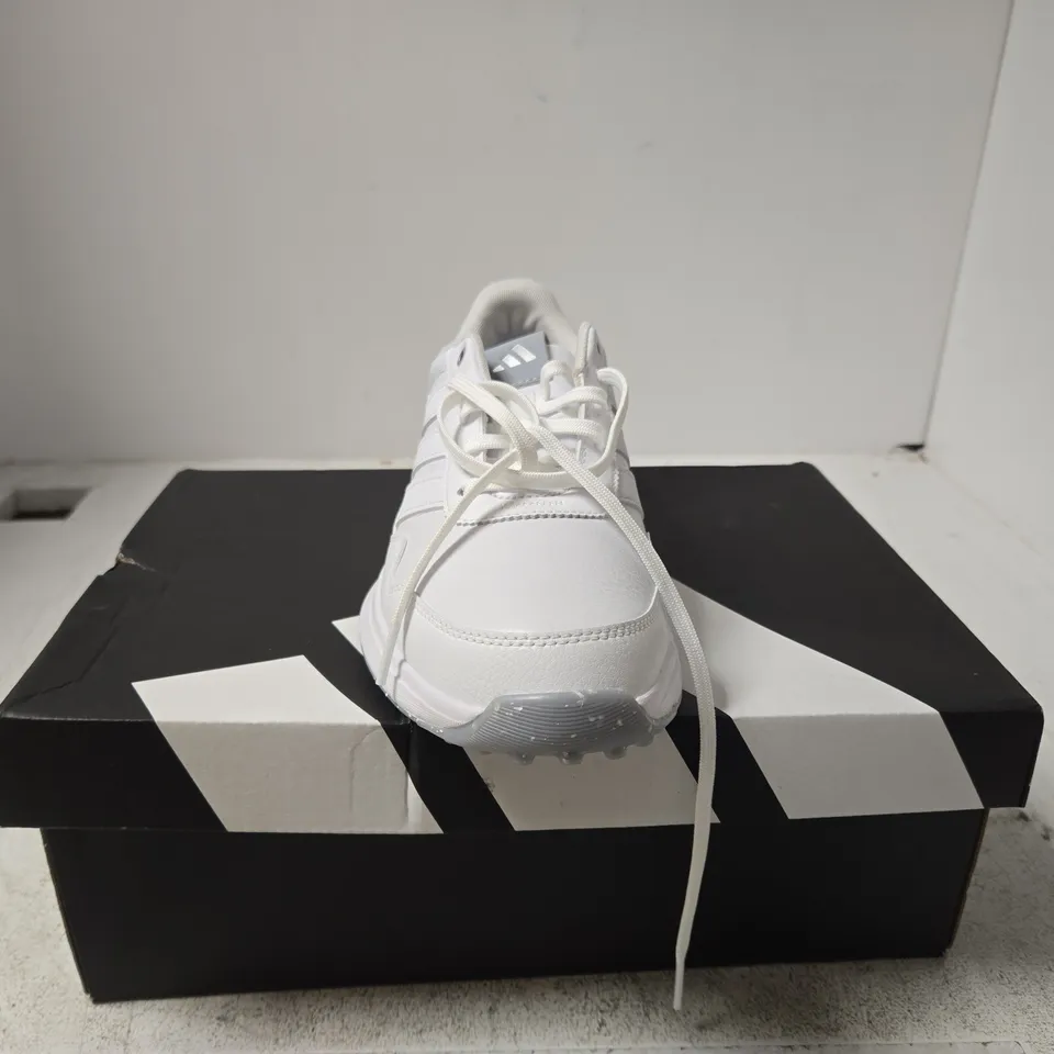 ADIDAS WHITE LEATHER TRAINERS BOXED UK 6.5 WOMENS