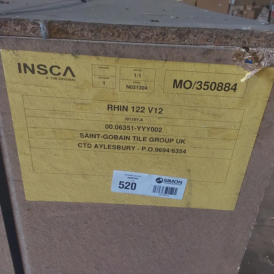 BOXED INSCA RHIN 122 V12 TILE DISPLAY UNIT