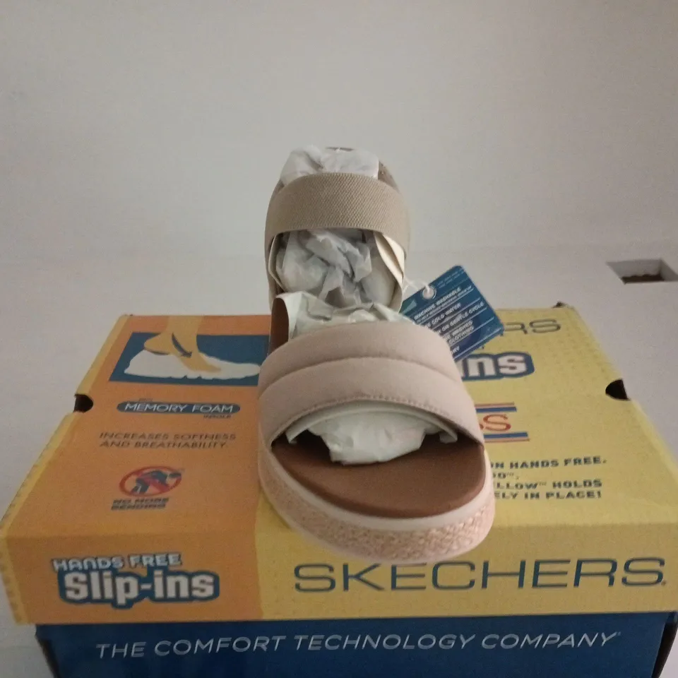 SKECHERS BOBS SUN RAY UK 4.5 SANDALS BOXED