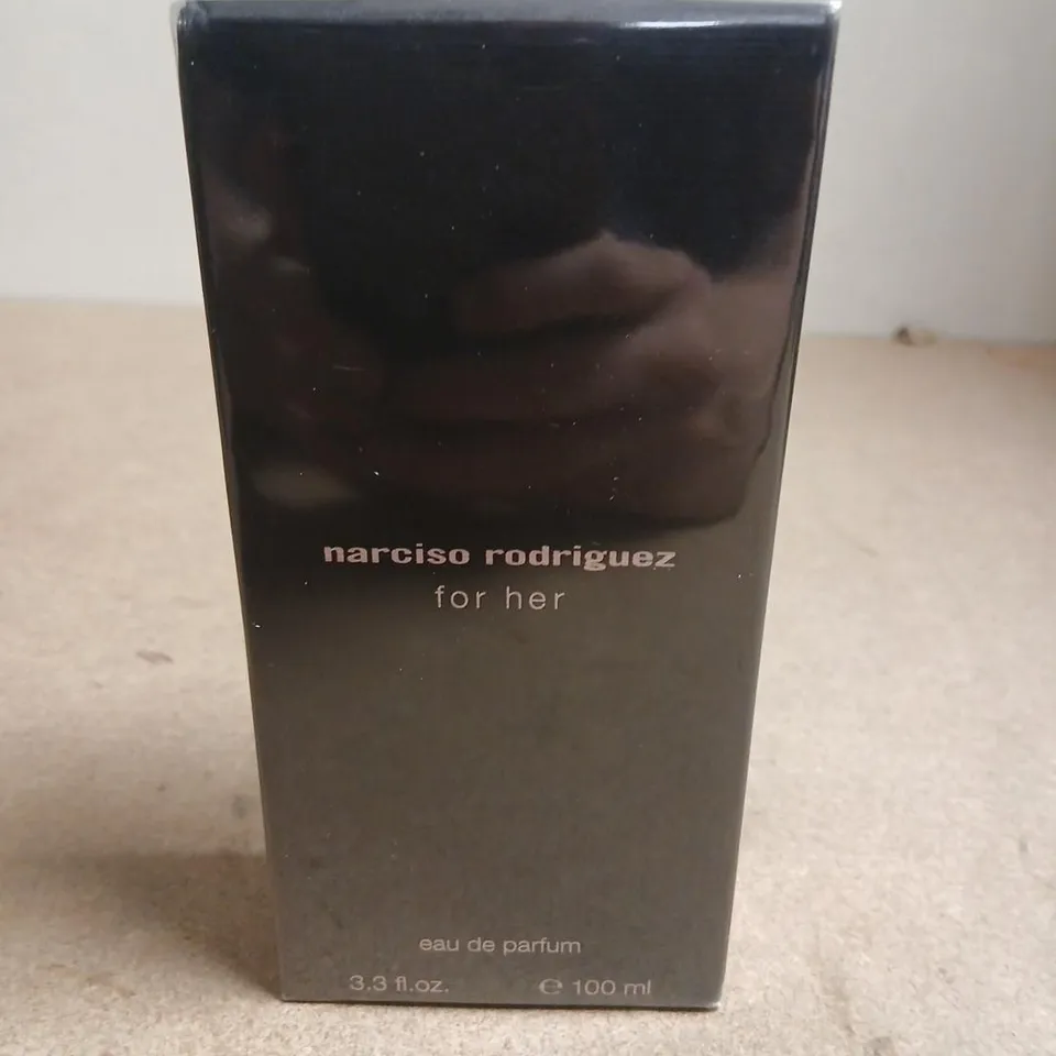 BOXED AND SEALED NARCISO RODRIGUEZ FOR HER EAU DE PARFUM 100ML