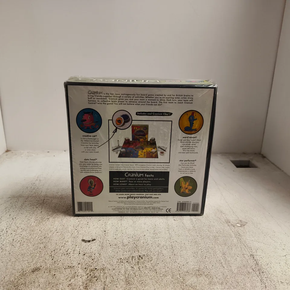 CRANIUM BOARD GAME WITH CARDS AND CLAY BOXED