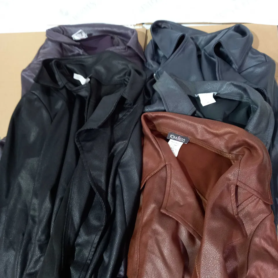 LOT OF 5 JACKETS (SIZES S)