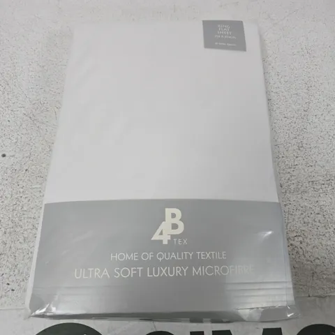 4TEX KING FLAT SHEET β ULTRA SOFT LUXURY MICROFIBRE