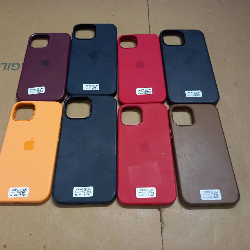 LOT OF 8 ASSORTED IPHONE CASES