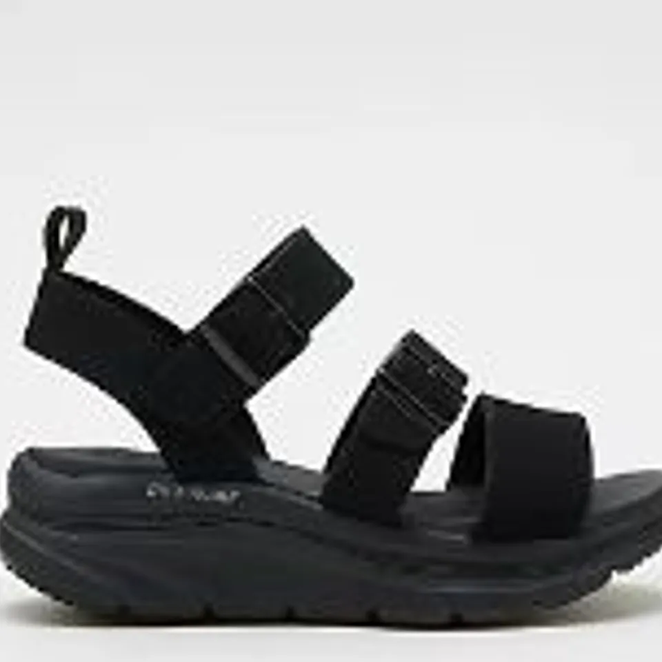 SKECHERS D'LUX WALKER RETRO COSMOS SANDAL BLACK SIZE 4