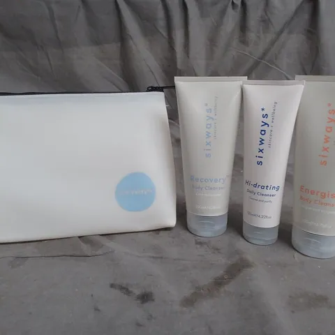 SIXWAYS DAILY SKINCARE ROUTINE WITH BAG