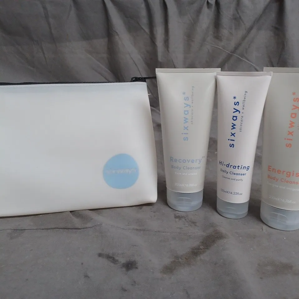 SIXWAYS DAILY SKINCARE ROUTINE WITH BAG