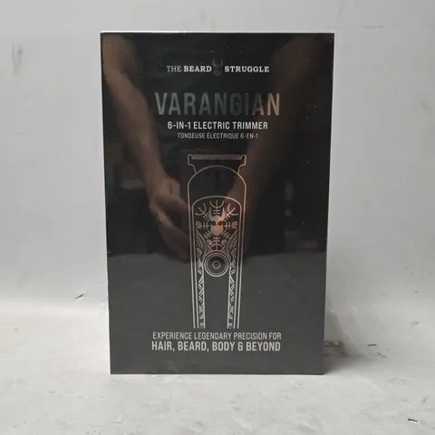 SEALED THE BEARD STRUGGLE VARANGIAN 6 IN 1 ELECTRIC TRIMMER 