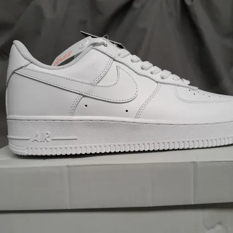 BOXED NIKE AIR FORCE 1'S IN WHITE - UK 8
