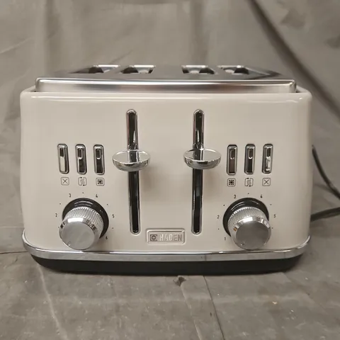 HADEN COTSWALD 4 SLICE TOASTER - PUTTY