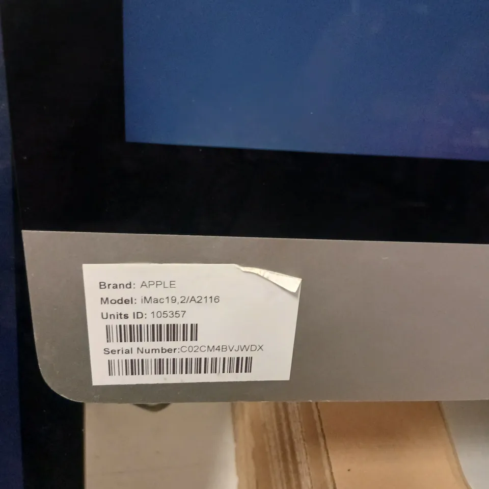APPLE IMAC 27-INCH (2019) IMAC19,2 / A2116 – CRACKED DISPLAY
