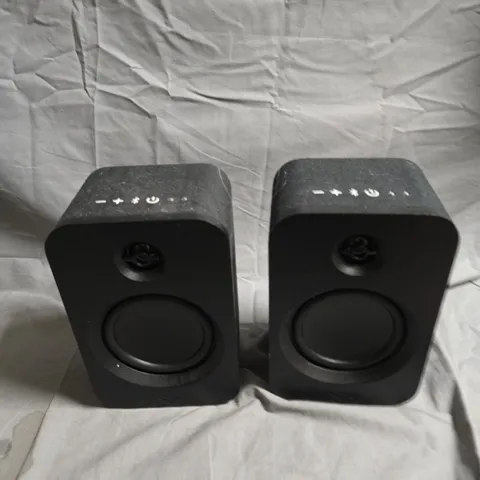 MARLEY GET TOGETHER DUO BLUETOOTH SPEAKERS (PAIR) – BLACK