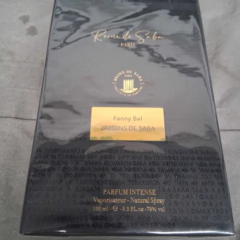 BOXED AND SEALED REINE DE SABA PARIS FANNY BAL JARDINS DE SABA PARFUM INTENSE 100ML