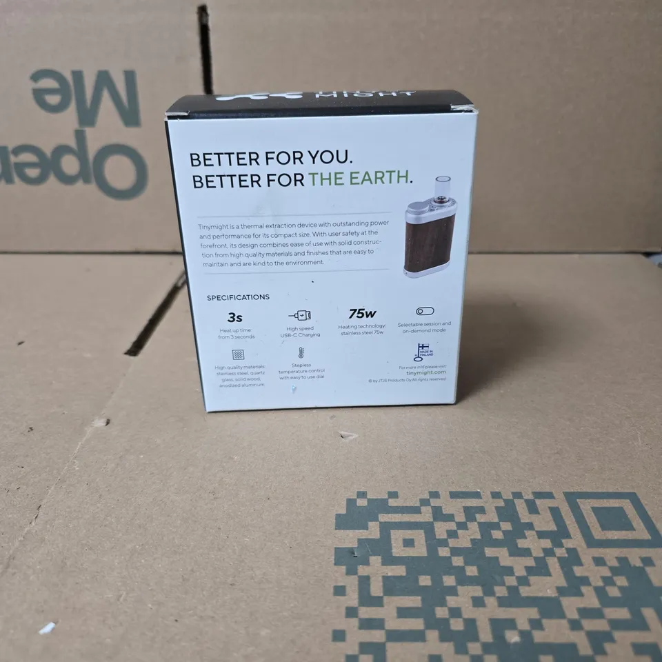 TINYMIGHT 2 THERMAL EXTRACTION DEVICE VAPE, VAPORIZER FOR DRY HERBS AND CONCENTRATES BOXED