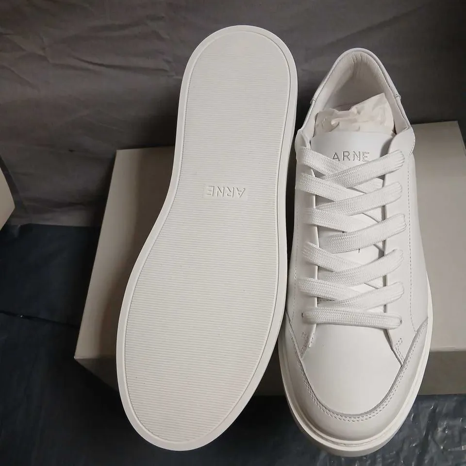 ARNE MID COURT TRAINER 2.0 WHITE SNEAKERS – UK 9 (EU 43)