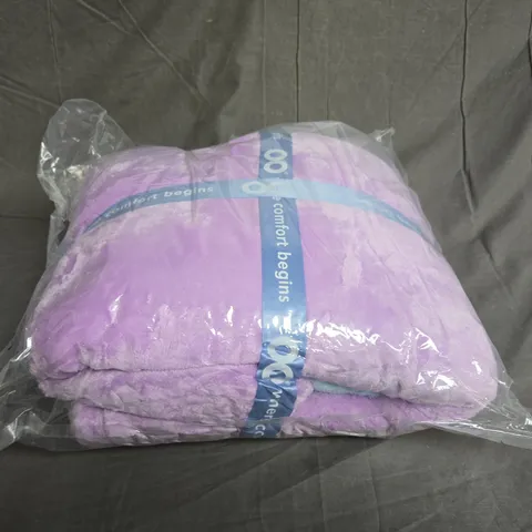 SEALED OODIE ADULT OVERSIZED HOODED BLANKET - PURPLE  