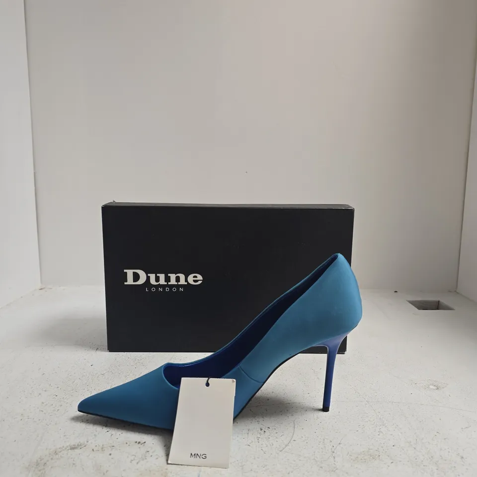 MANGO BLUE STILETTO HEEL – WOMEN'S, (EU 41) – BOXED