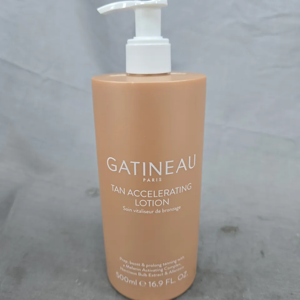 GATINEAU PARIS TAN ACCELERATING LOTION – 500 ML, PUMP