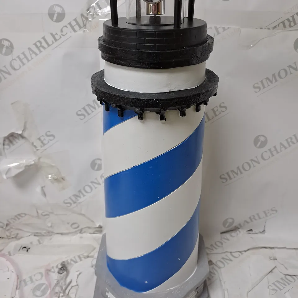 GARDEN REFLECTIONS SOLAR LED LIGHTHOUSE