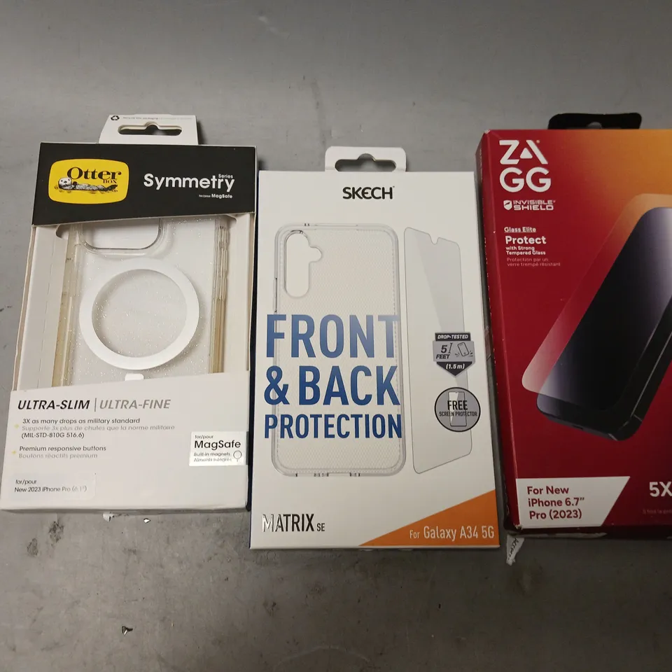 LARGE QUANTITY OF ASSORTED PHONE CASES FOR VARIOUS PHONE MODELS TO INCLUDE APPLE IPHONES, SAMSUNGS, ETC