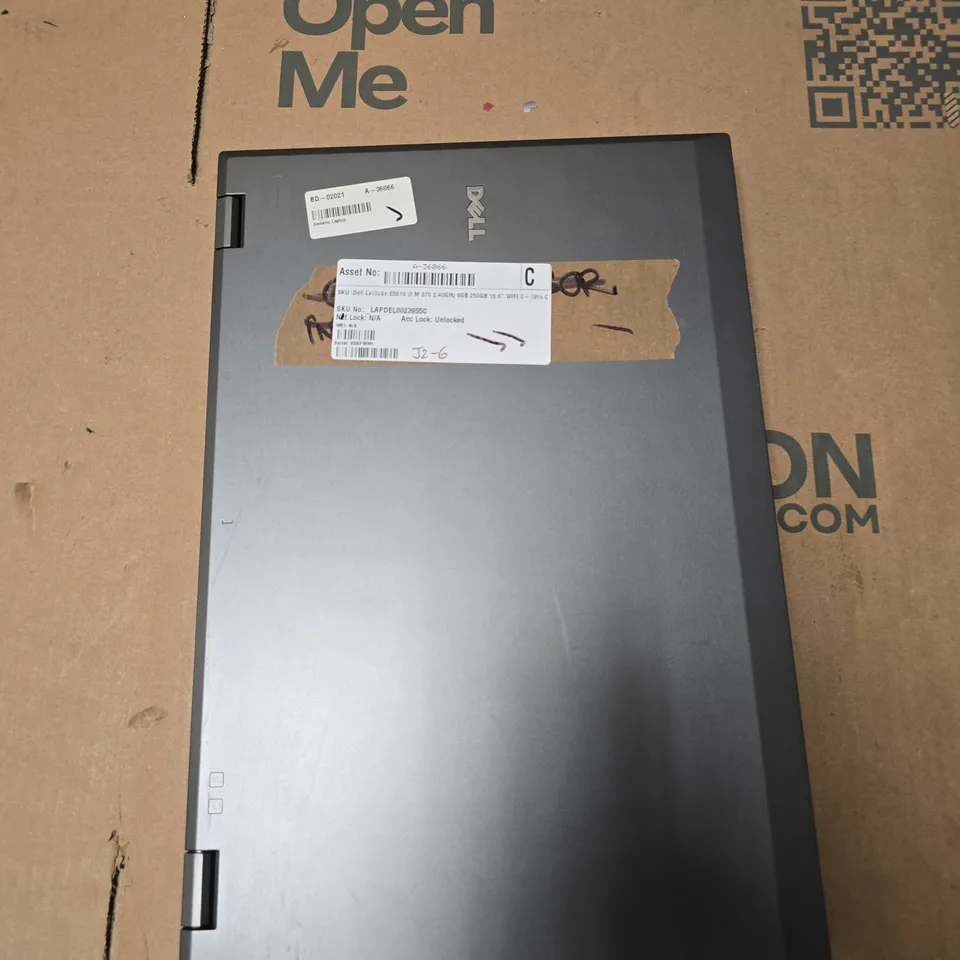 DELL LATITUDE E5510 LAPTOP – I3, 8GB RAM, 250GB HDD, 15.6IN