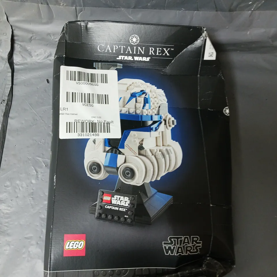 BOXED LEGO STAR WARS CAPTAIN REX HELMET 75349 RRP £59.99