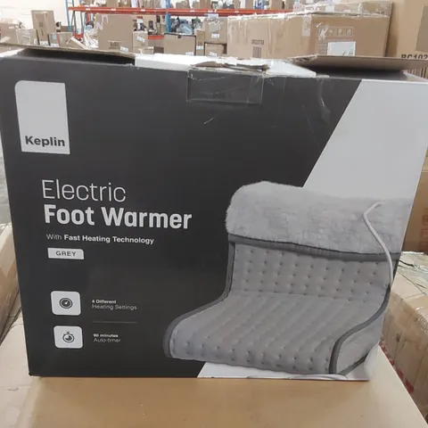 BOXED KEPLIN ELECTRIC FOOT WARMER 