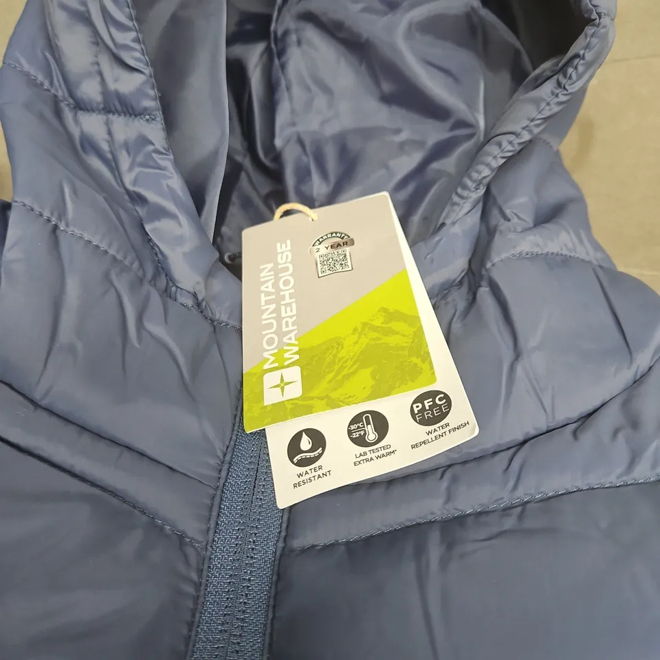 MOUNTAIN WAREHOUSE BLUE SEASONS WOMEN PADDED JACKET UK 12 WITH TAGS
