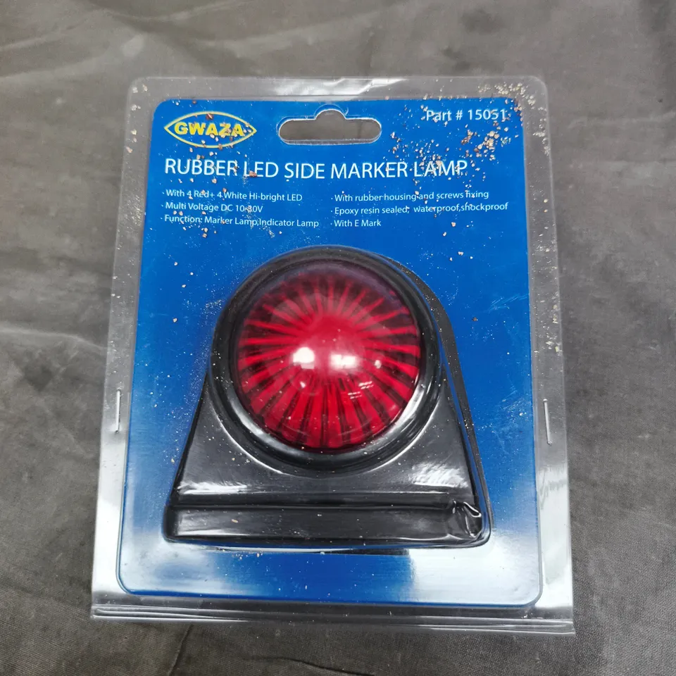 GWAZA RUBBER LED SIDE MARKER LAMP 
