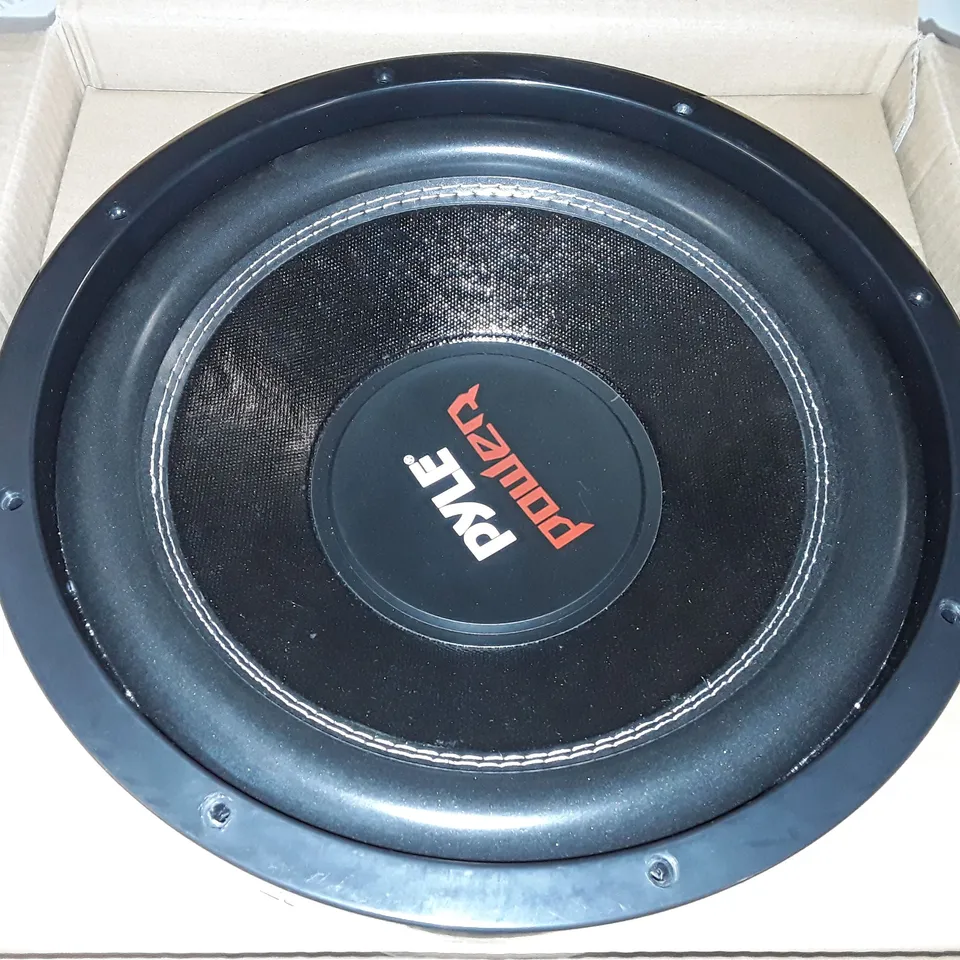 BOXED PYLE POWER 1600W 12" DUAL 4 OHM SUBWOOFER