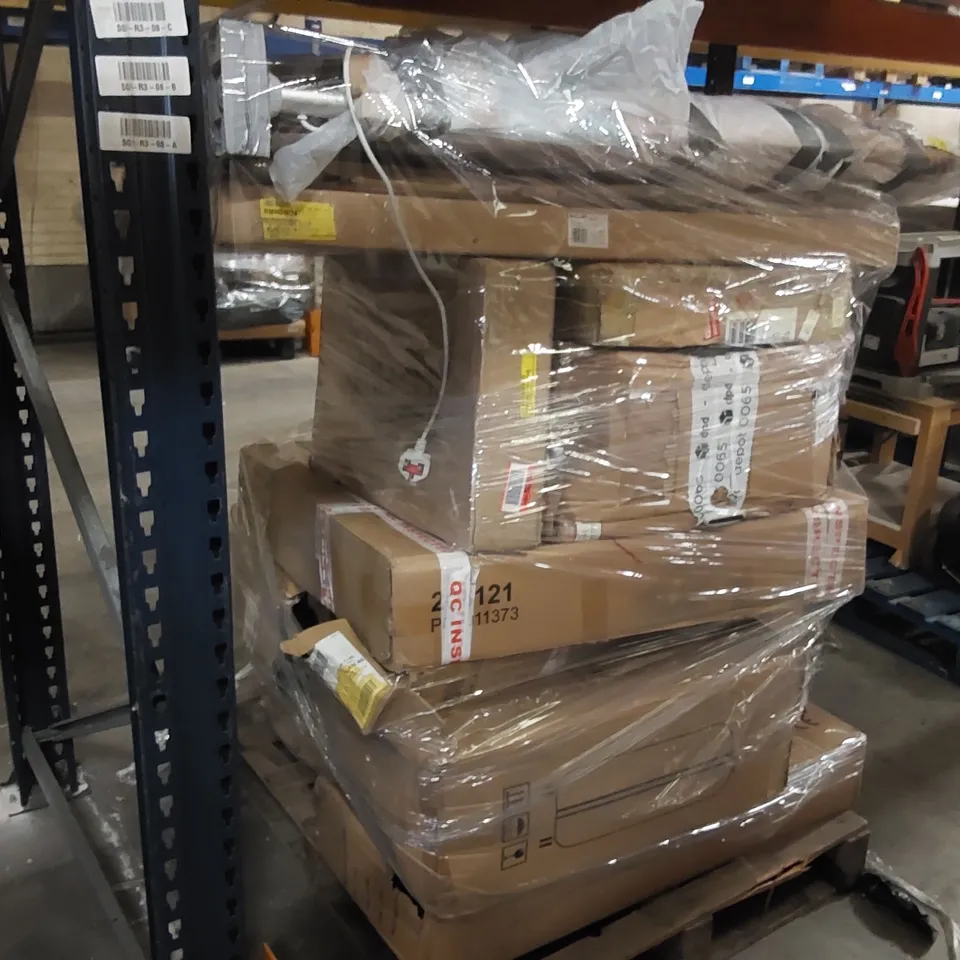 PALLET OF ASSORTED CONSUMER PRODUCTS/FURNITURE PARTS 