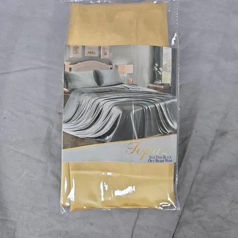 APPROXIMATELY 80 ASSORTED GOLD COLOUR PILLOW CASE PAIRS - COLLECTION ONLY