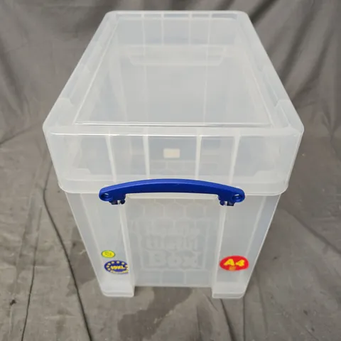 REALLY USEFUL BOX 19XL CAPACITY CLEAR BOX