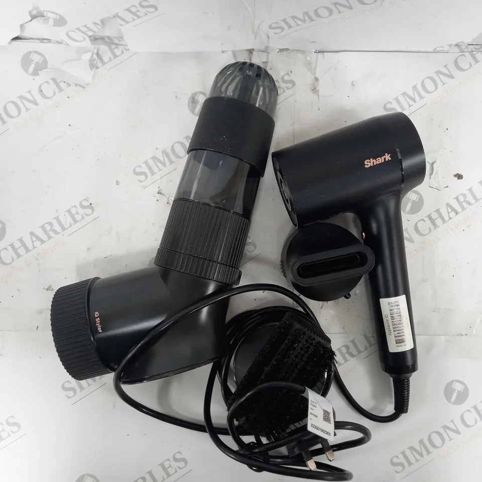 BOXED SHARK STYLE IQ IONIC HAIR DRYER & STYLER
