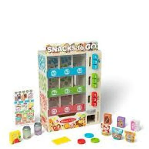 MELISSA & DOUG VENDING MACHINE PLAY SET