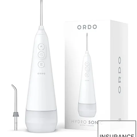 ORDO HYDRO SONIC+ WATER FLOSSER - WHITE/SILVER