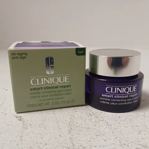 CLINIQUE SMART CLINICAL REPAIR EYE CREAM, 15 ML – BOXED