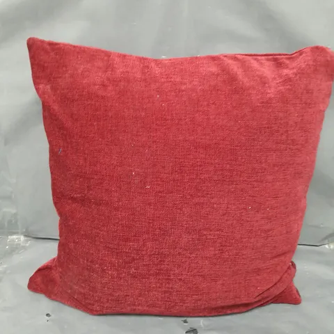 JOHN LEWIS CUSHION IN MAROON - 50 X 50CM 