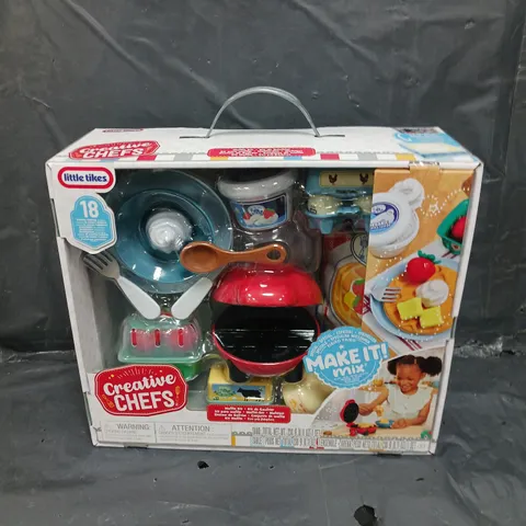 LITTLE TIKES CREATIVE CHEF WAFFLE KIT 