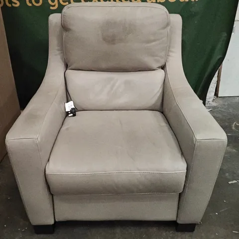 DIGIO LEATHER ELECTRIC RECLINING ONE SEATER CHAIR