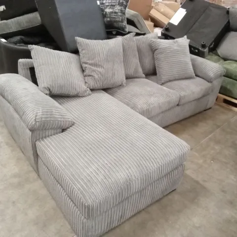 AMALFI CORDUROY CHAISE CORNER SOFA