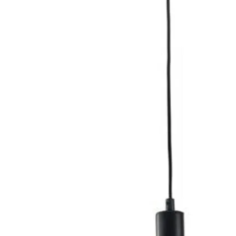 BOXED MAYTONI INDUSTRIAL CAGE MONZA 1 LIGHT CEILING PENDANT LIGHT METAL, BLACK