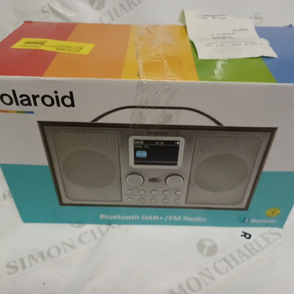 POLAROID BLUETOOTH DAB+/FM RADIO 
