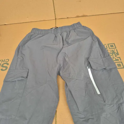 MCKENZIE ORIGINAL SPORTSWEAR GREY CARGO TROUSERS 1992