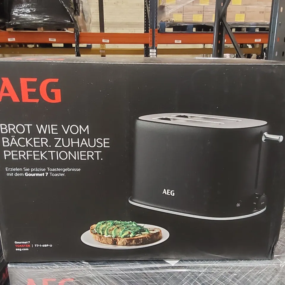 BRAND NEW BOXED AEG GOURMET 7 2 SLICE TOASTER 