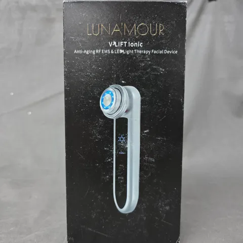 LUNA'MOUR V-LIFT IONIC ANTI-AGING RF EMS & LED LIGHT THERAPY FACIAL DEVICE