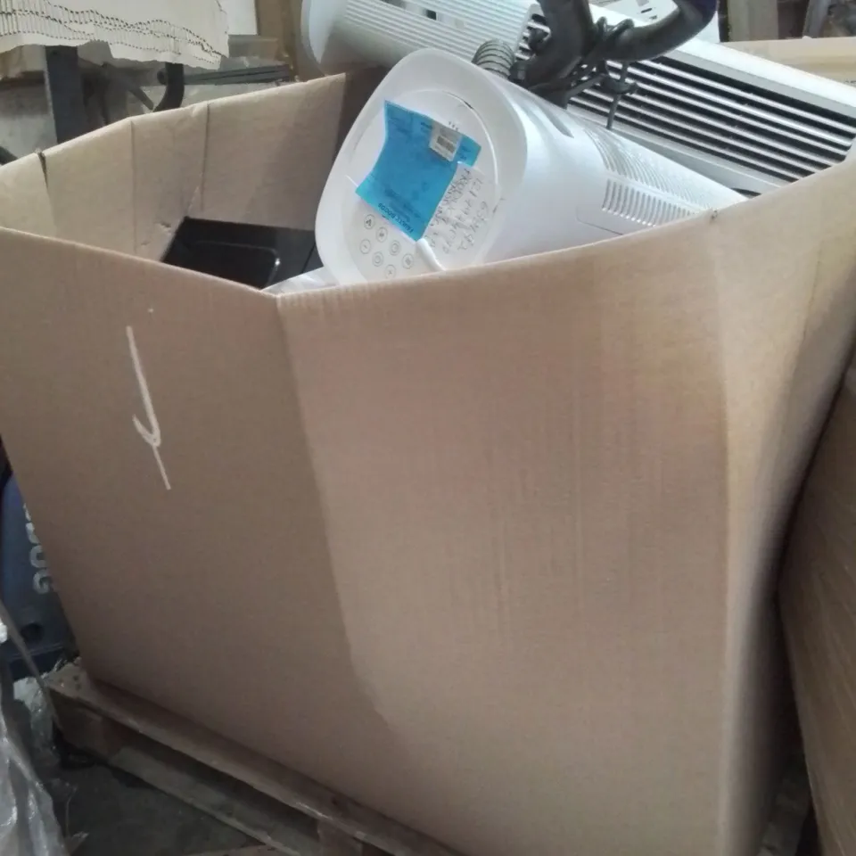 PALLET CONTAINING A LARGE QUANTITY OF ELECTRICAL PRODUCTS TO INCLUDE;VACUUM CLEANER,FAN,MICROWAVE